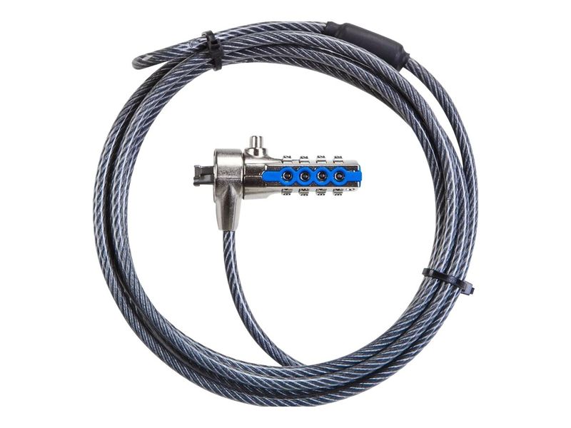 Notebook Cable Lock Combination T-Lock, 2m (PA410E) Compatible with Targus