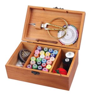 Wooden Vintage Sewing Accessories For DIY Sewing Crafts