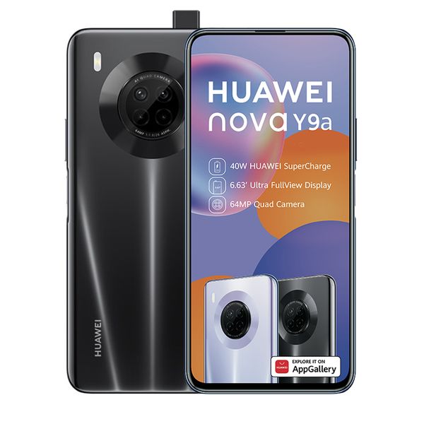 Huawei nova Y9a Dual Sim 128GB Network Locked - Midnight Black