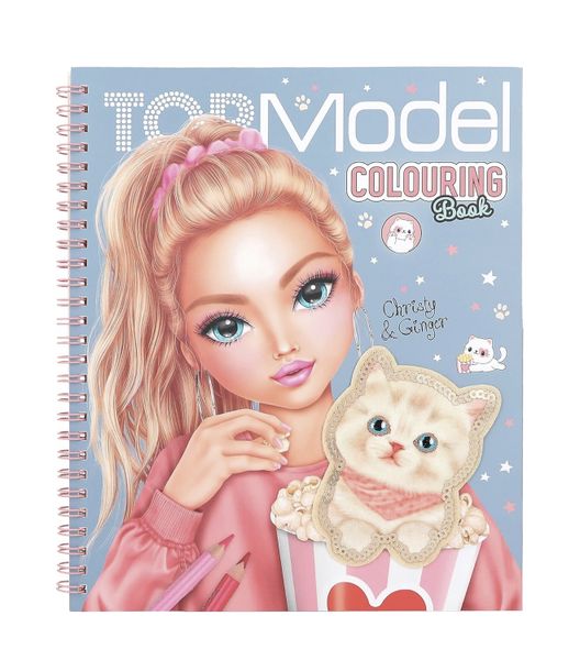 Top Model Colouring Book