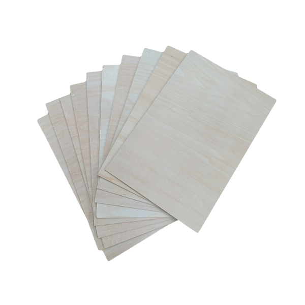 Wood Butter Ply - 6mm Thick - 6 Pack - 60 x 40cm