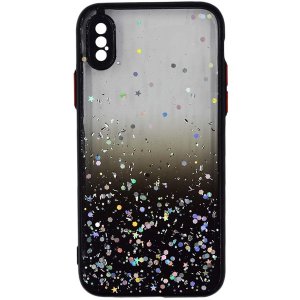 FocusMobile® Clear Glitter Cover For Apple iPhone X