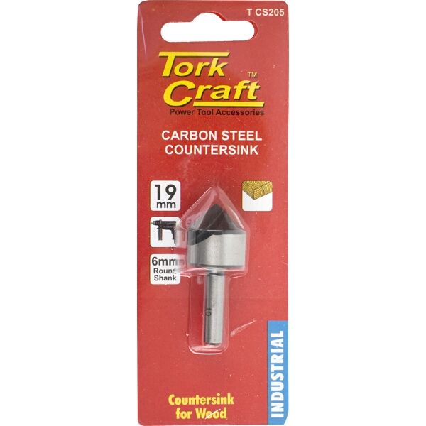 Tork Craft Countersink Carb.Steel 3/4" (19 mm)