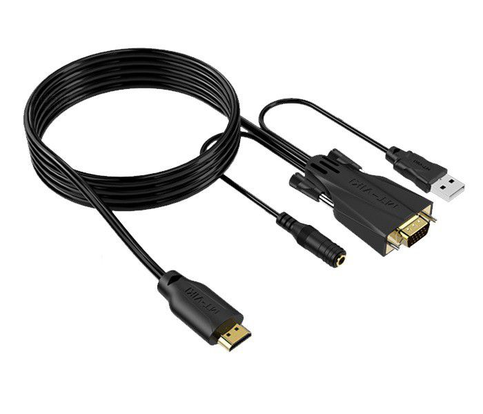 Onten HDMI to VGA Adapter with Audio 1.8m