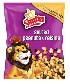 Simba Peanuts &amp; Raisins 450g