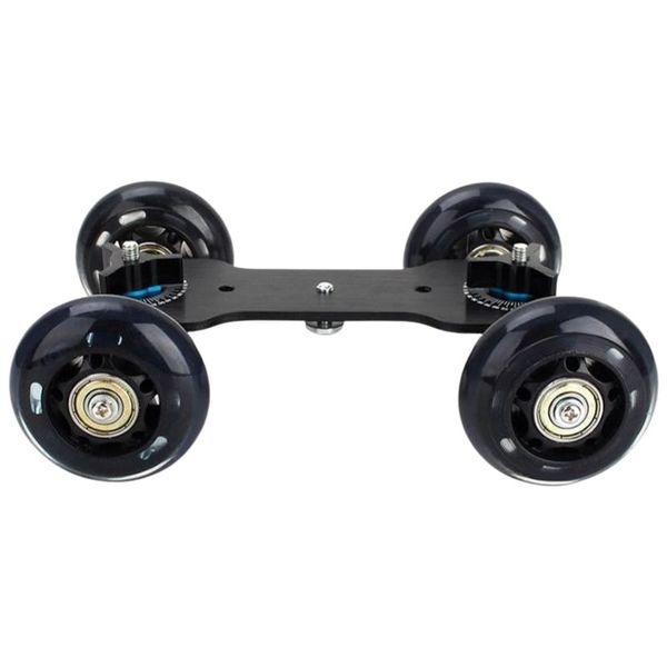 Mini 4 Wheel Desktop Camera Rail Car Table Dolly Video Slider Track-SE069