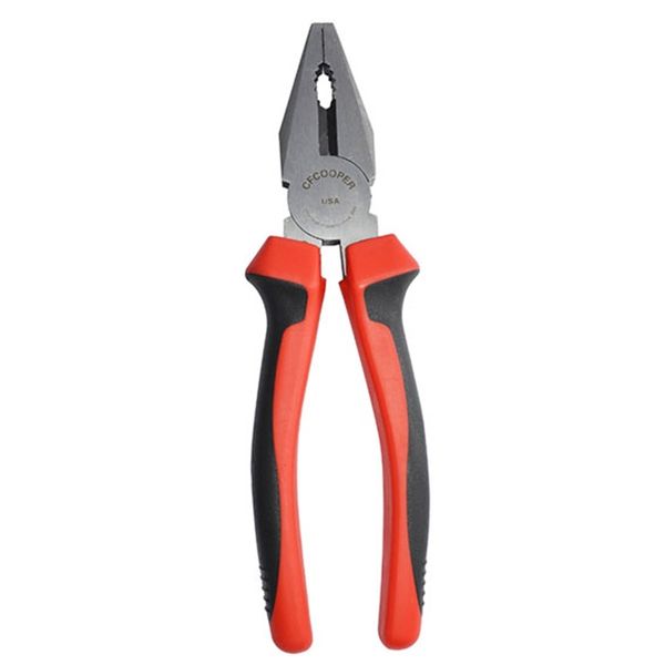 Cooper Combination Plier 175Mm - Molded Grips -Crv-7" - 2 Pack