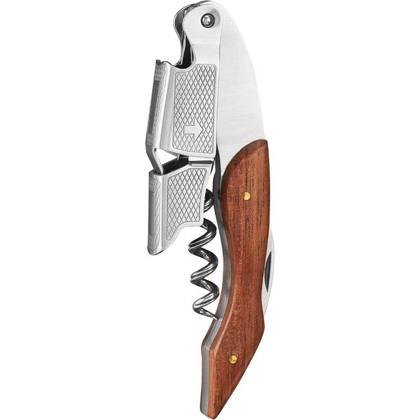 Corkscrew Wine Bottle Opener - Wood