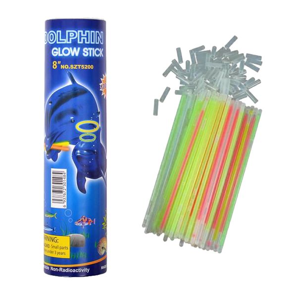 Premium Glow Sticks 100 Pieces - Bracelets Neon Light