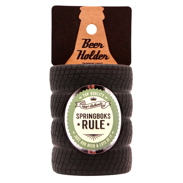 Tyre Beer Holder - Springboks Rule