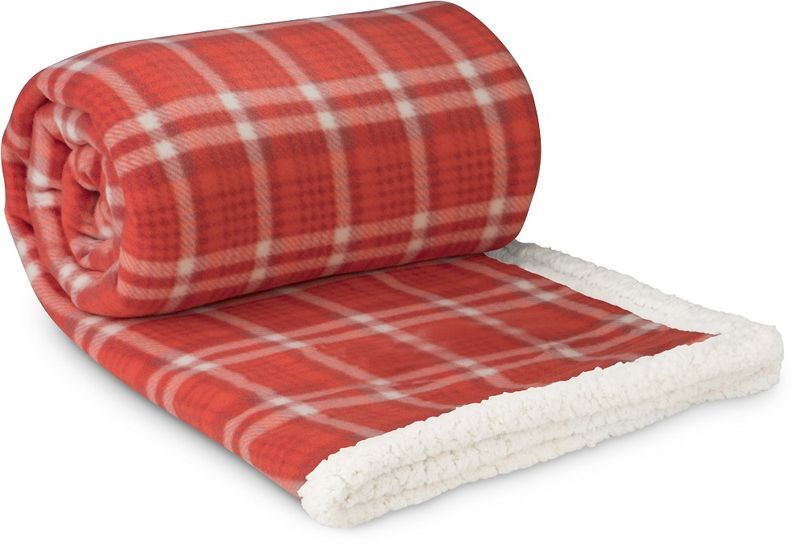 Best Brand - Everest Sherpa Blanket - Black