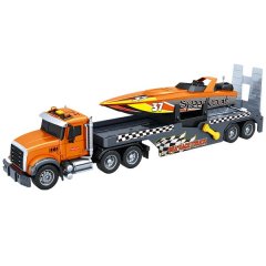 Toystar Trailer &amp; Yacht with Sound, Lights (53cm Long)