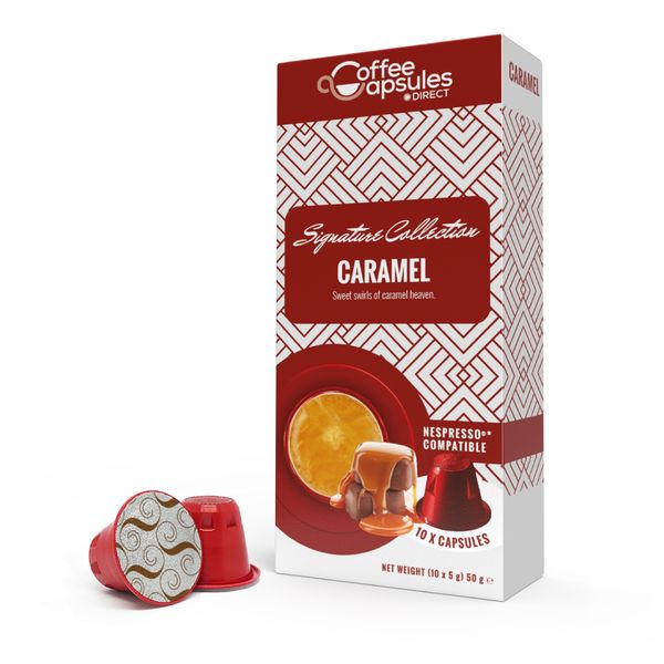Signature Caramel Coffee - 10 Nespresso compatible capsules