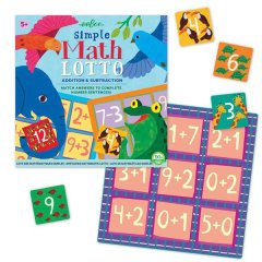 eeBoo Simple Math Lotto Game