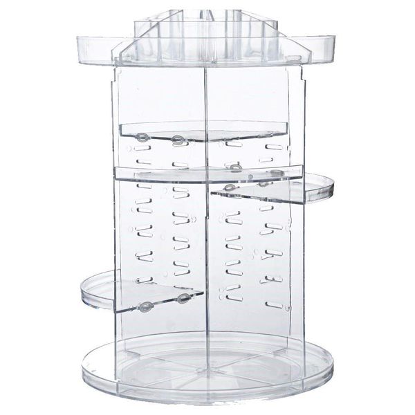 360 Degree Rotating Acrylic Makeup Organizer