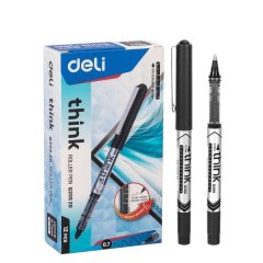 Deli Think Rollerball Pen 0.7mm Box of 12