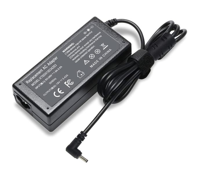 Acer Laptop Replacement Charger 19V 3.42A (3.0 x 1.1mm) BY GE