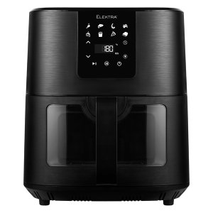 Elektra 9L Digital Air Fryer 1700W - Large Capacity, Touch Control, Black