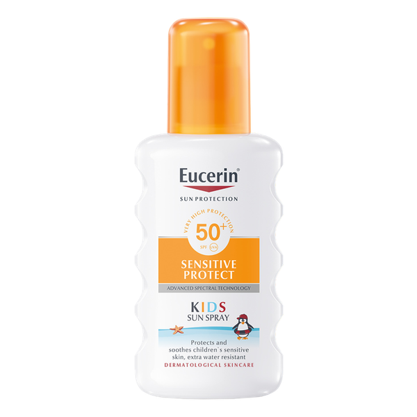 Eucerin Kids Sun Body Spray Sensitive Protect, SPF 50+, 200ml