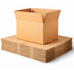 Stock 6 Moving &amp; Storage Carton Boxes - 60cm x 45cm x 30cm - 5 Pack