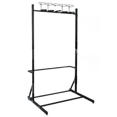 5 x Bick Rack Bike Hanger Bicycle Storage Free Standing 5 x Helmet Holder