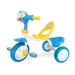 Baneen Sturdy Ride-on Cruiser Tricycle with Multipurpose Basket - Blue