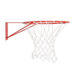 Netball Ring 10mm Solid Steel Ring with Back-Plate - 38cm Diameter