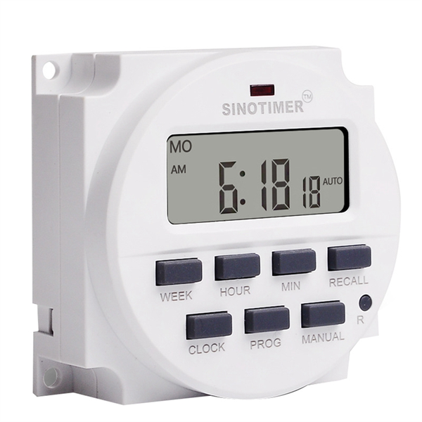 Sinotimer Tm618H-4 Dc 12V Volt Voltage Output Digital Timer Switch