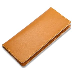 Genuine Cowhide Simple Ladies Wallet Stylish Functional Wallet Clutch