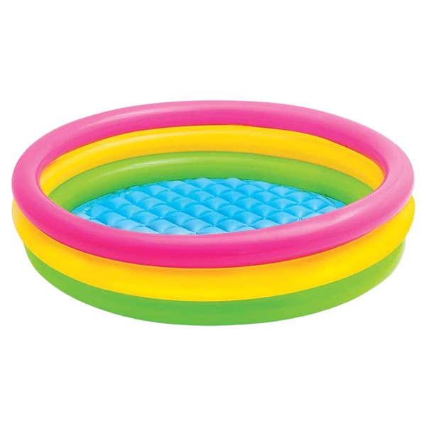 45" x 10" Soft Inflatable Colorful Kiddie Swimming Pool 57412NP