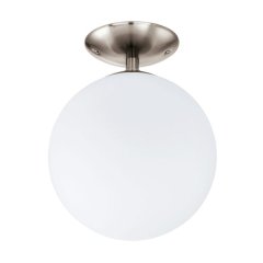 Eurolux - Rondo C/Light Satin Chrome/Opal 60W