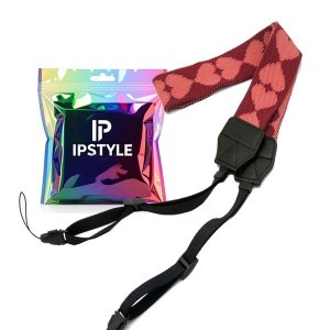 IPSTYLE Camera Shoulder Strap Wide Strap Polyester-Cotton Webbing