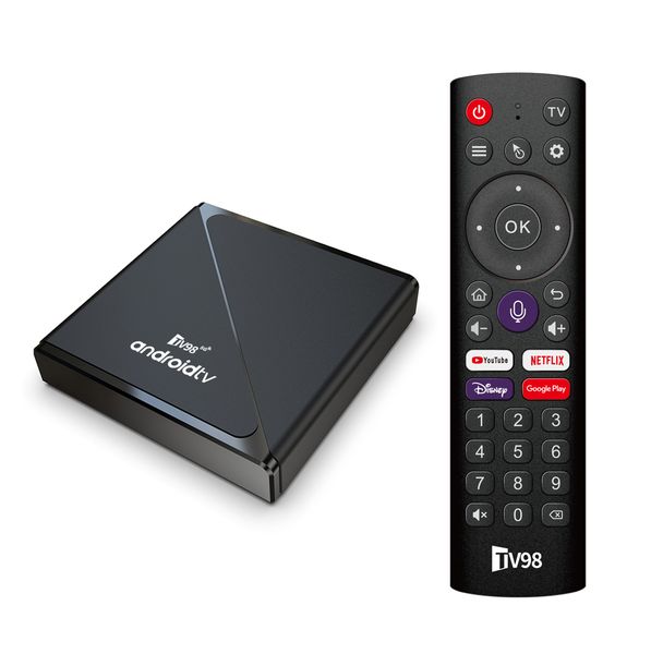 TV98 PRO 8K Ultra HD 5G Dual-WIFI Android 14 Bluetooth Voice 2+16G TV Box