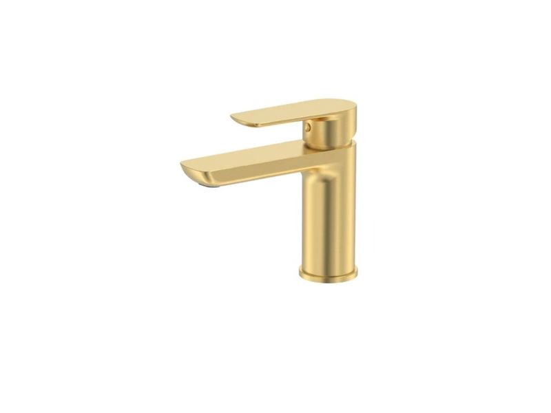 Cobra Seine Brushed Gold Basin Mixer Standard