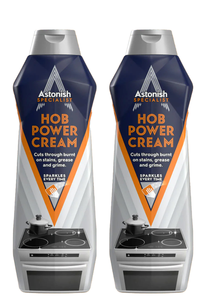 Hob Cleaner Cream | Stove Top Cleaner | 2 Pack | Astonish