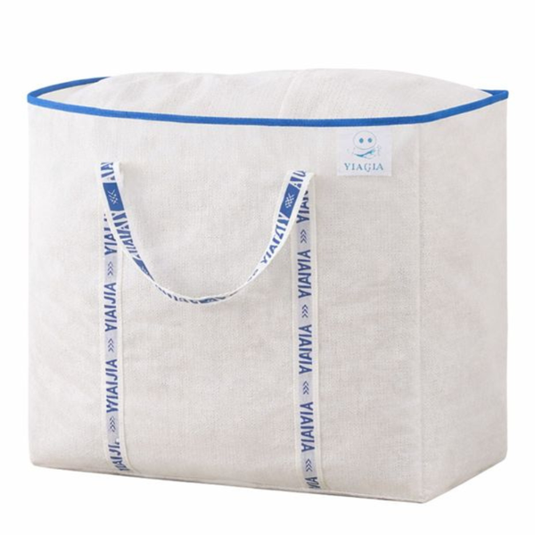 Large Polyester Household Storage Bag with Handles