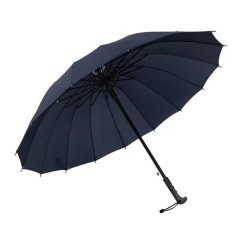 Umbrella for Rain Fashion Large Size 24 Ribs Long Handle Straight Anti-UV