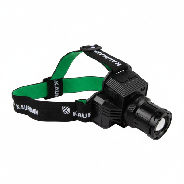 Kaufmann 600 Lumen Rechargeable LED Headlamp with Motion Sensor