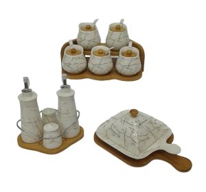 Uniquely Designed Kitchen Serveware Set