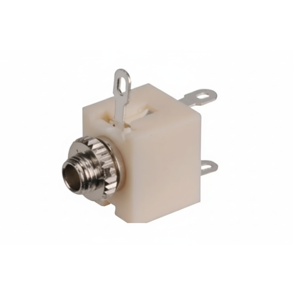 MJ146 Mono 2.5mm Panel-Mount Audio Socket (Boxed)
