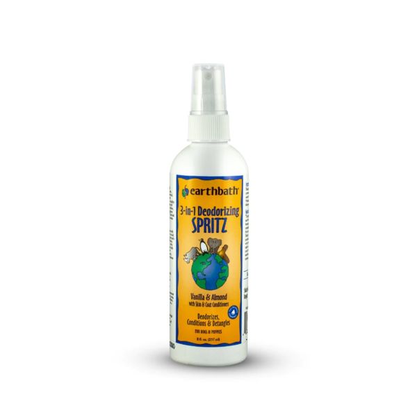 Earthbath 3-in-1 Deodorising Spritz for Dogs - Vanilla &amp; Almond