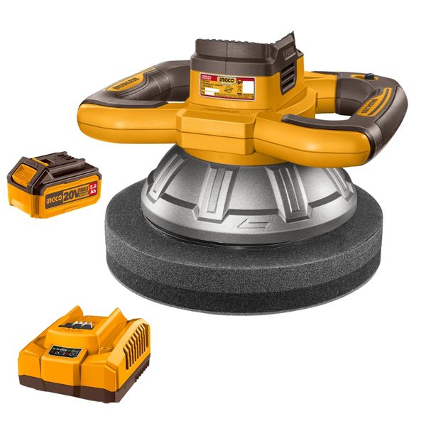Ingco - Cordless Polisher (254MM) with (5.0Ah) battery &amp; Charger
