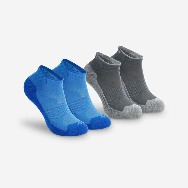 Quechua Kids' Hiking Socks Mh100 2-Pack