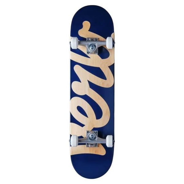 Verb Complete Skateboard - Script - Navy - 8.0