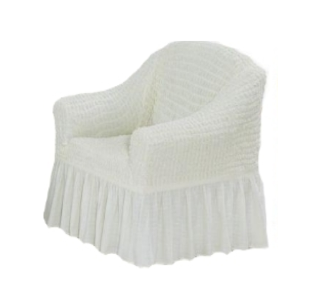 Sofa Covers - White 2,2,1,1 Seater