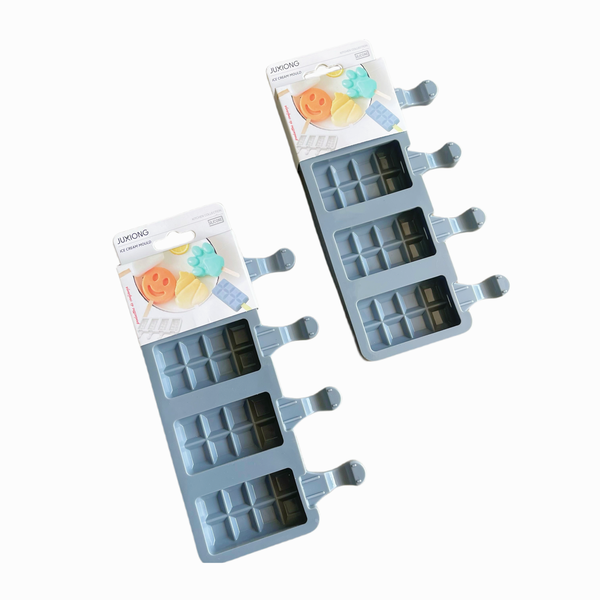 Silicone Ice Cream Moulds - 2 Piece