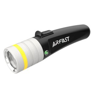 ARFAST - 2000 Lumens Scuba Diving Torch Flashlight for Underwater 100m