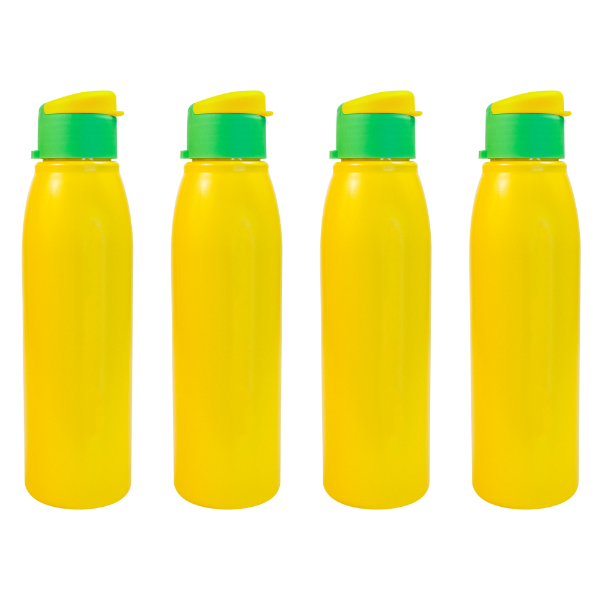 Craft Buddies - Blank Plastic Flip Top Bottle 750ml (Set of 4)