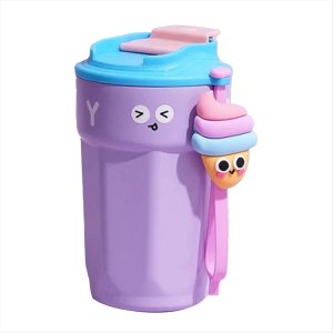 450ML Creatives Coffee Cup Stainless Steel Coffee Mug Tumbler Leak-Proof Bo
