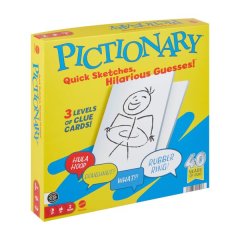 Mattel Games Pictionary Family Board Game for Kids, Adults and Game Night